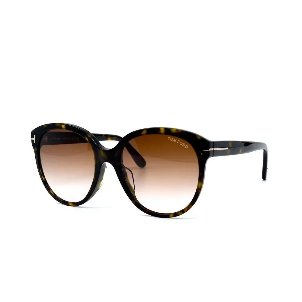 TOM FORD TF957-D 52F HAVANA BROWN GRADIENT AUTHENTIC SUNGLASSES - Picture 3 of 14